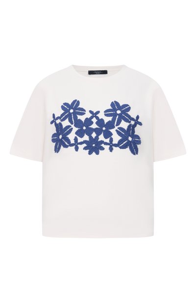 Женская хлопковая футболка WEEKEND MAX MARA, арт. WKDSABAT0