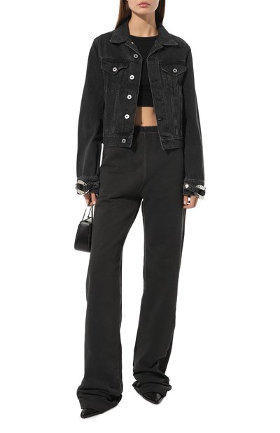 Джинсовая куртка JW ANDERSON темно-серого цвета по цене 85300 руб., арт. DJ0009PG0983 999, фото 2 Джинсовая куртка JW ANDERSON, арт. DJ0009PG0983 999, фото 2