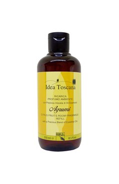 Рефил для диффузора цитрусы (250ml) IDEA TOSCANA бесцветного цвета, арт. 30527 | Фото 1 (Региональные ограничения белый список (Axapta Mercury): Не проставлено; Нос: Не проставлено; Ограничения доставки: flammable)