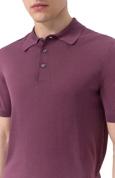 Шелковое поло GRAN SASSO, арт. 43110/23503, фото 5