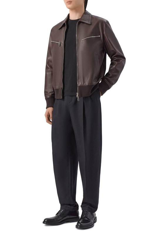 Хлопковая футболка Saint Laurent 861693/Y38AK Чёрный  861693/Y38AK Фото 2