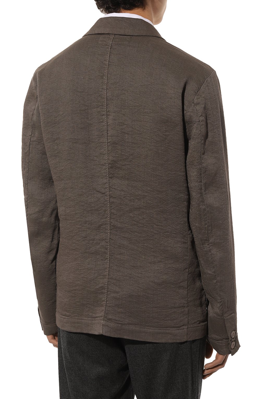 Пиджак изо льна и вискозы TRANSIT, арт. CFUTRTH171, фото 4