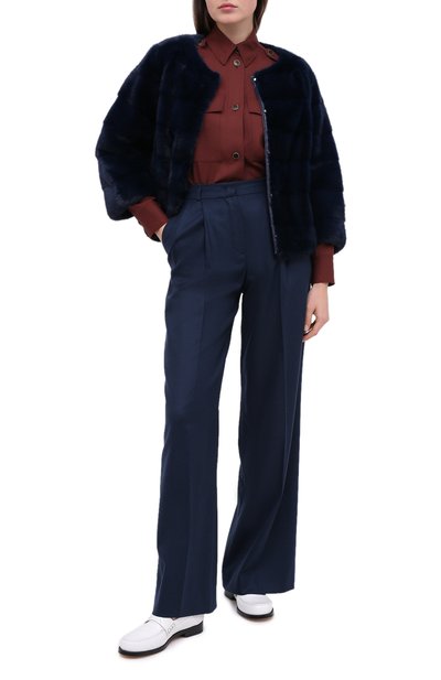 Шуба из норки LORO PIANA, арт. FAE8037, фото 2