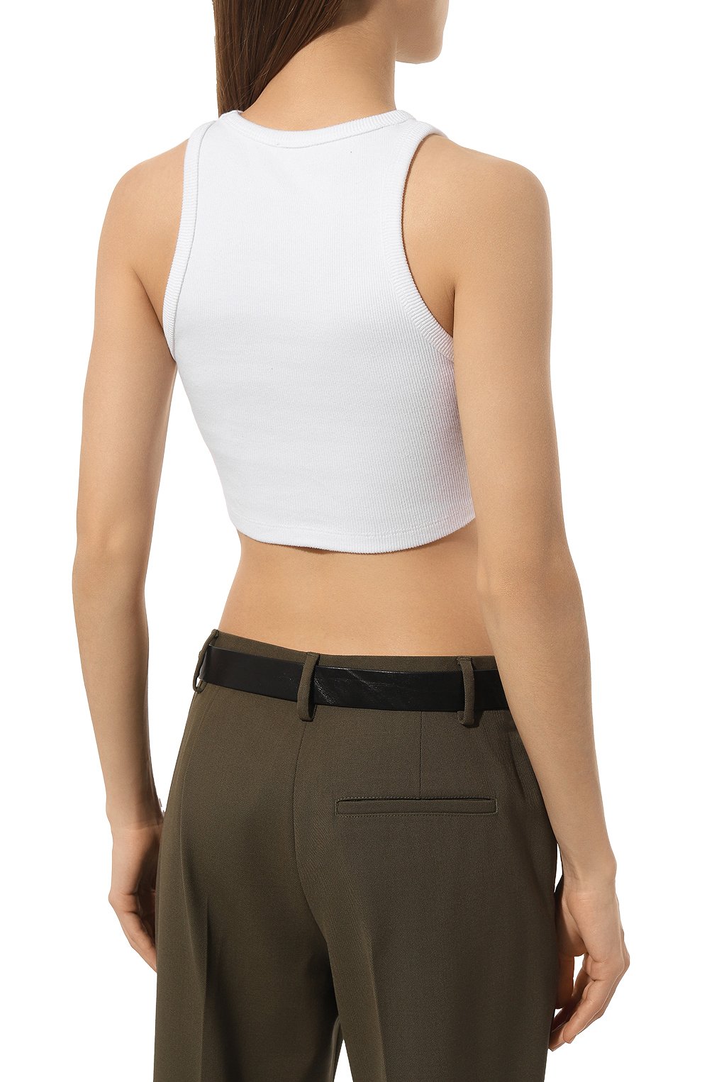 Хлопковая майка 7 FOR ALL MANKIND, арт. JSCL5700WH, фото 4