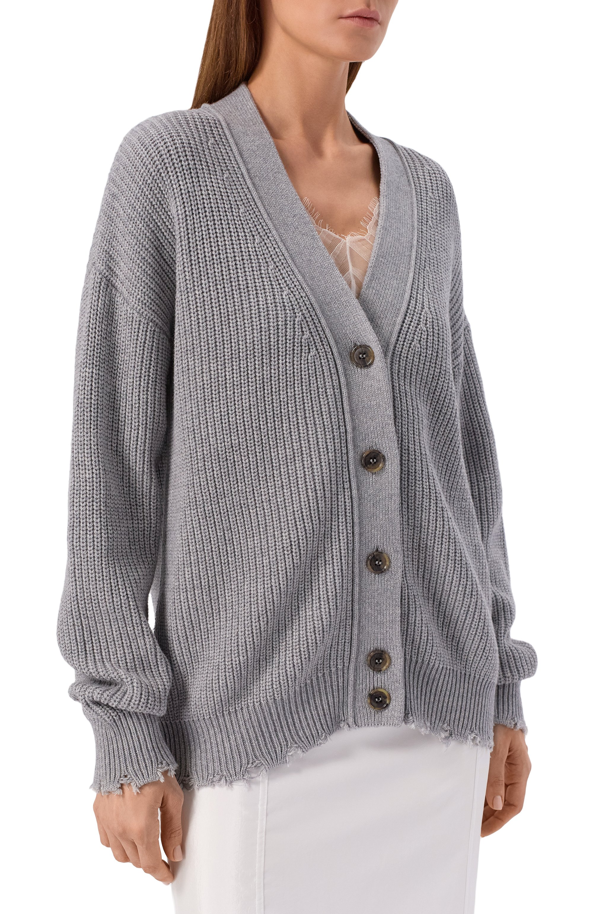 Кардиган из хлопка и шерсти ADDICTED, арт. AD029, фото 3