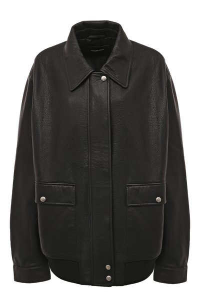 Кожаная куртка MAINLESS, арт. LMJ22-01-01-BL, фото 1