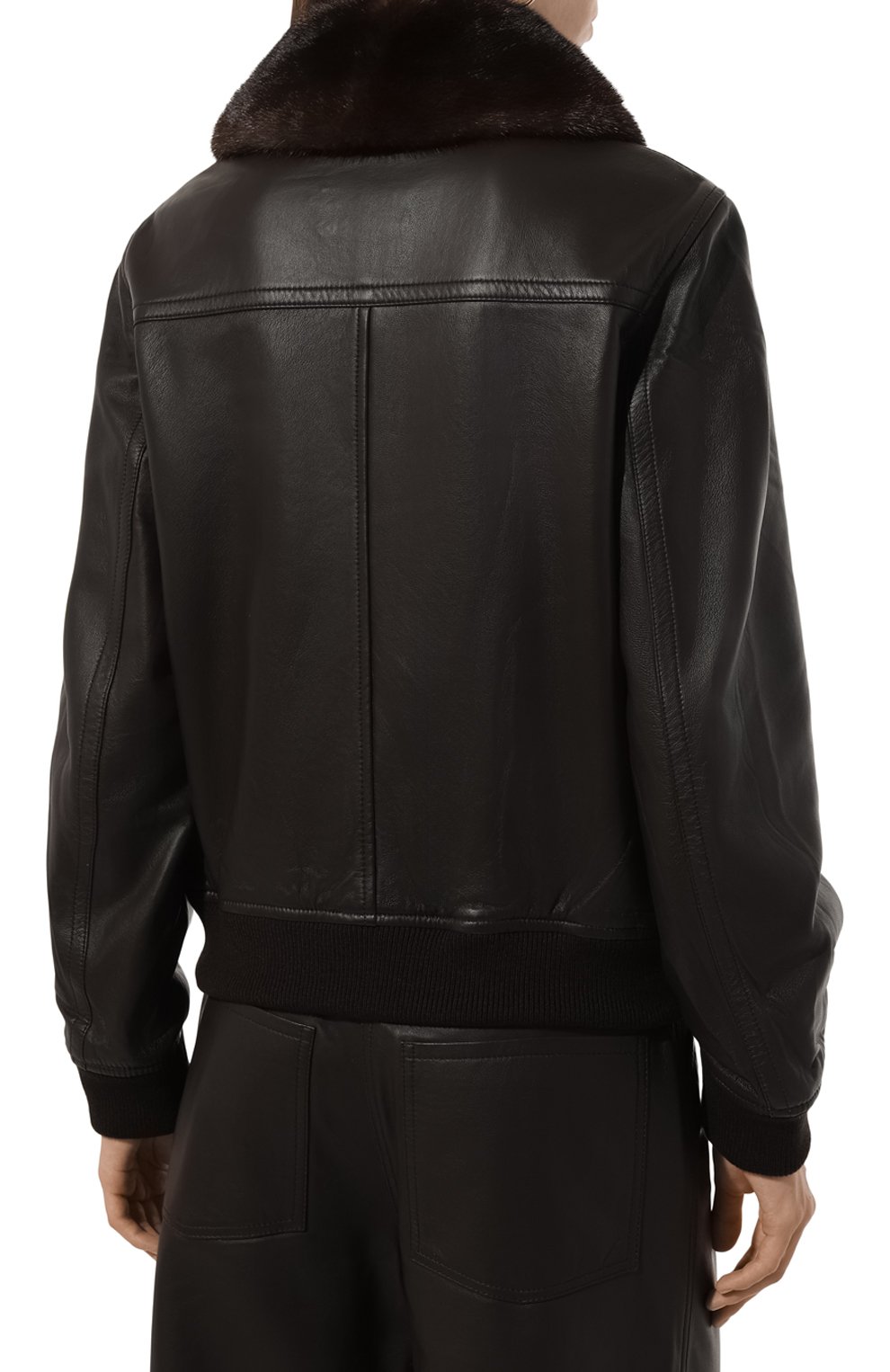 Кожаная куртка YVES SALOMON, арт. 25WYV21750APXX, фото 4
