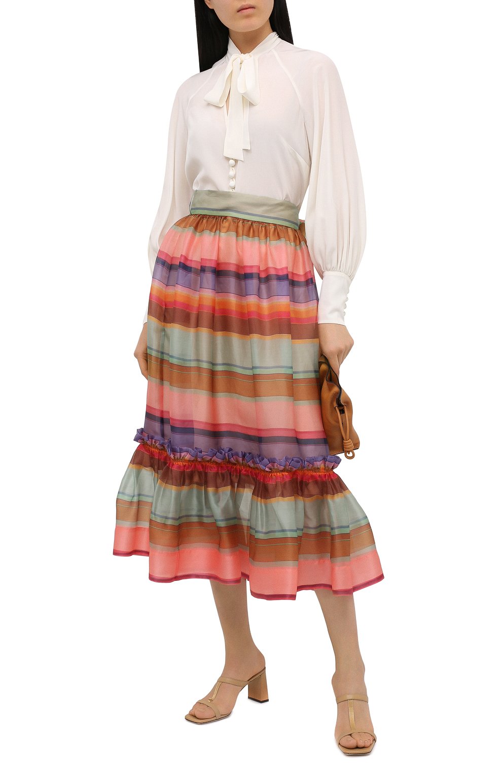 Шелковая блузка ZIMMERMANN, арт. 1059TRAND, фото 2