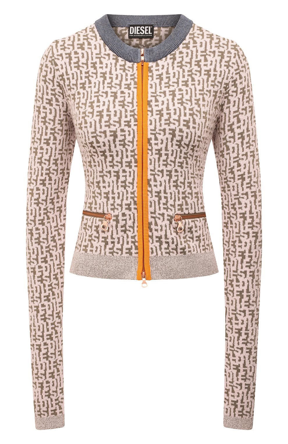 Кардиган из вискозы и хлопка DIESEL, арт. A09429/0LGAQ, фото 1