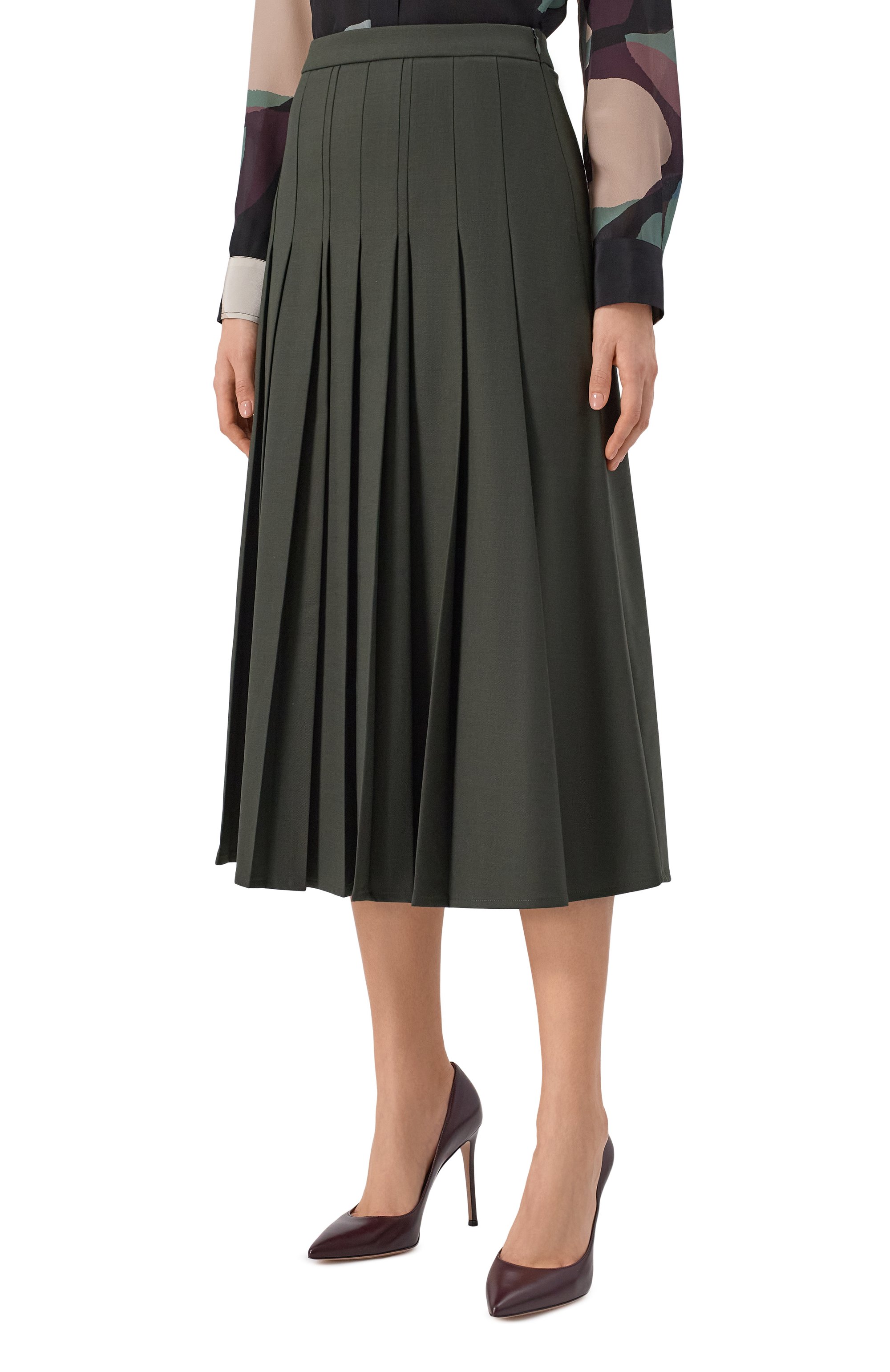 Плиссированная юбка LORENA ANTONIAZZI, арт. G041A/9612, фото 3