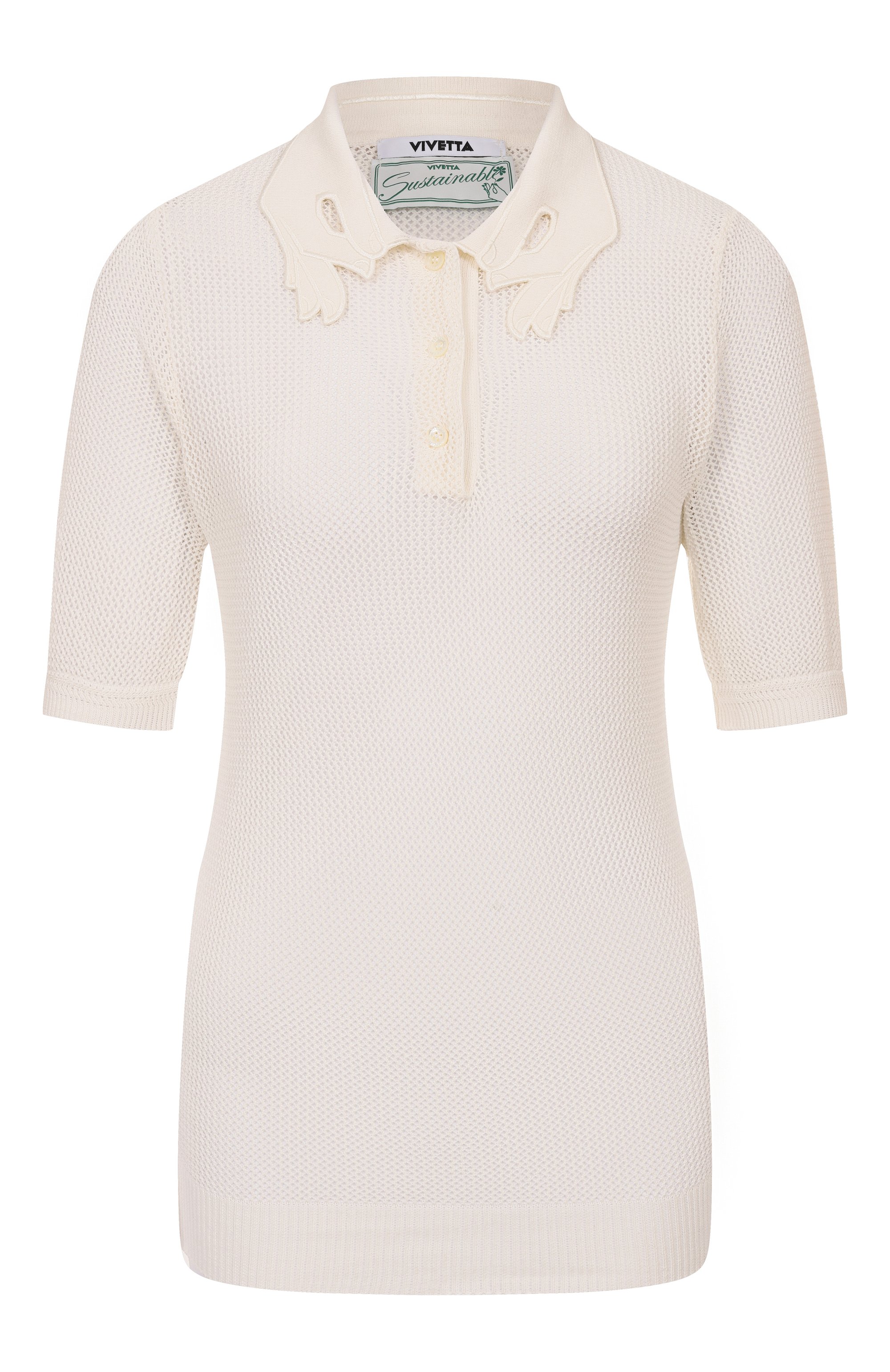 Хлопковое поло VIVETTA, арт. VM1MA0061/PC044, фото 1