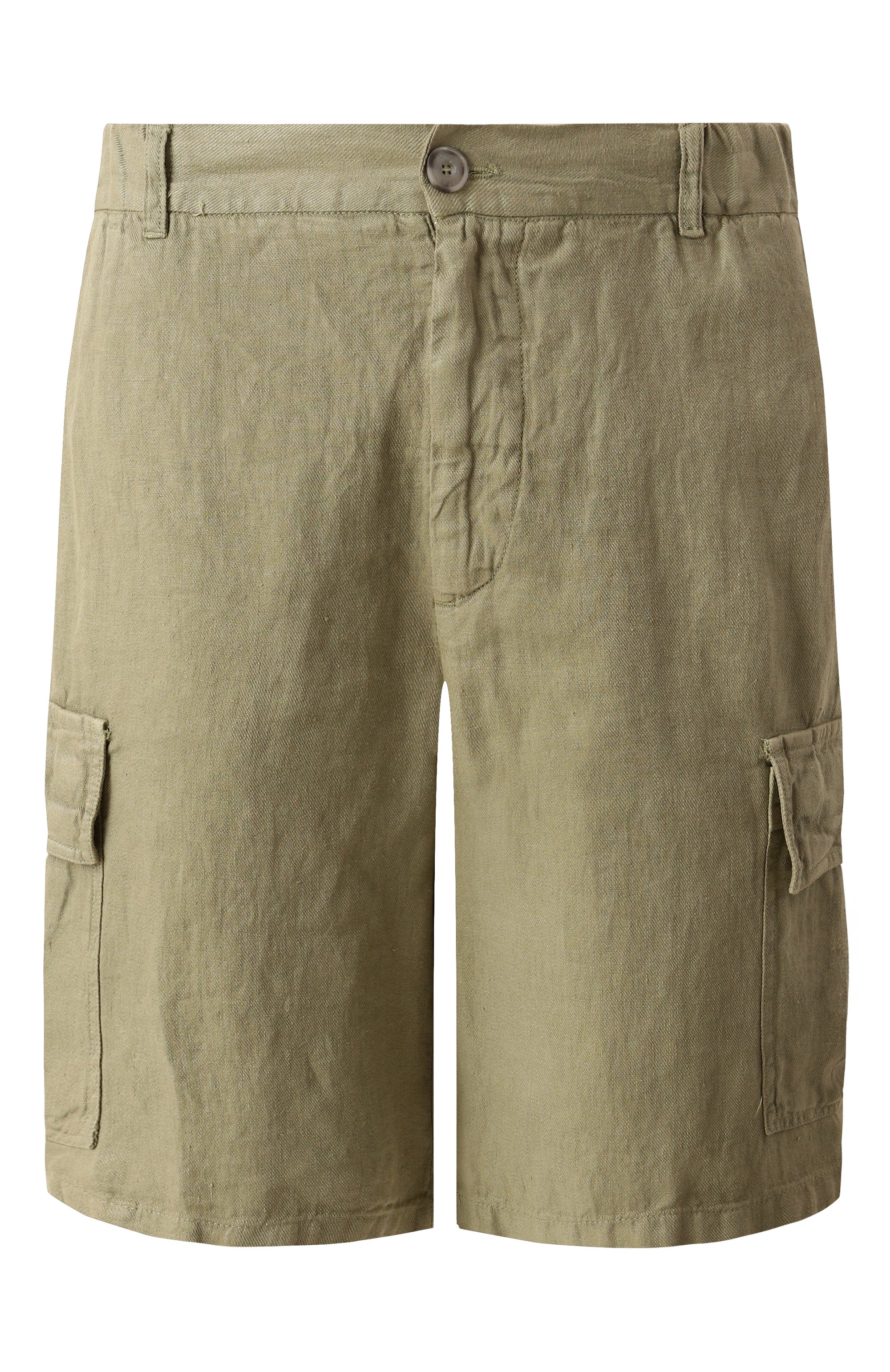 Льняные шорты 120% LINO, арт. 32ALIM29D4/D943/000, фото 1