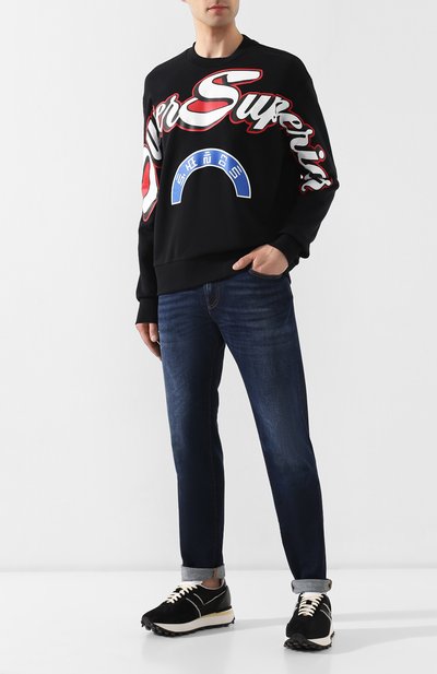 Хлопковый свитшот DIESEL, арт. 00SSEM/0GAUZ, фото 2