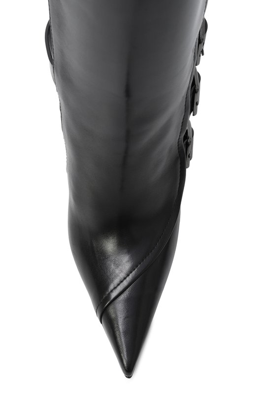 Кожаные сапоги Courtney 120 Le Silla 4289C100BXPPGL0 Чёрный  4289C100BXPPGL0 Фото 6