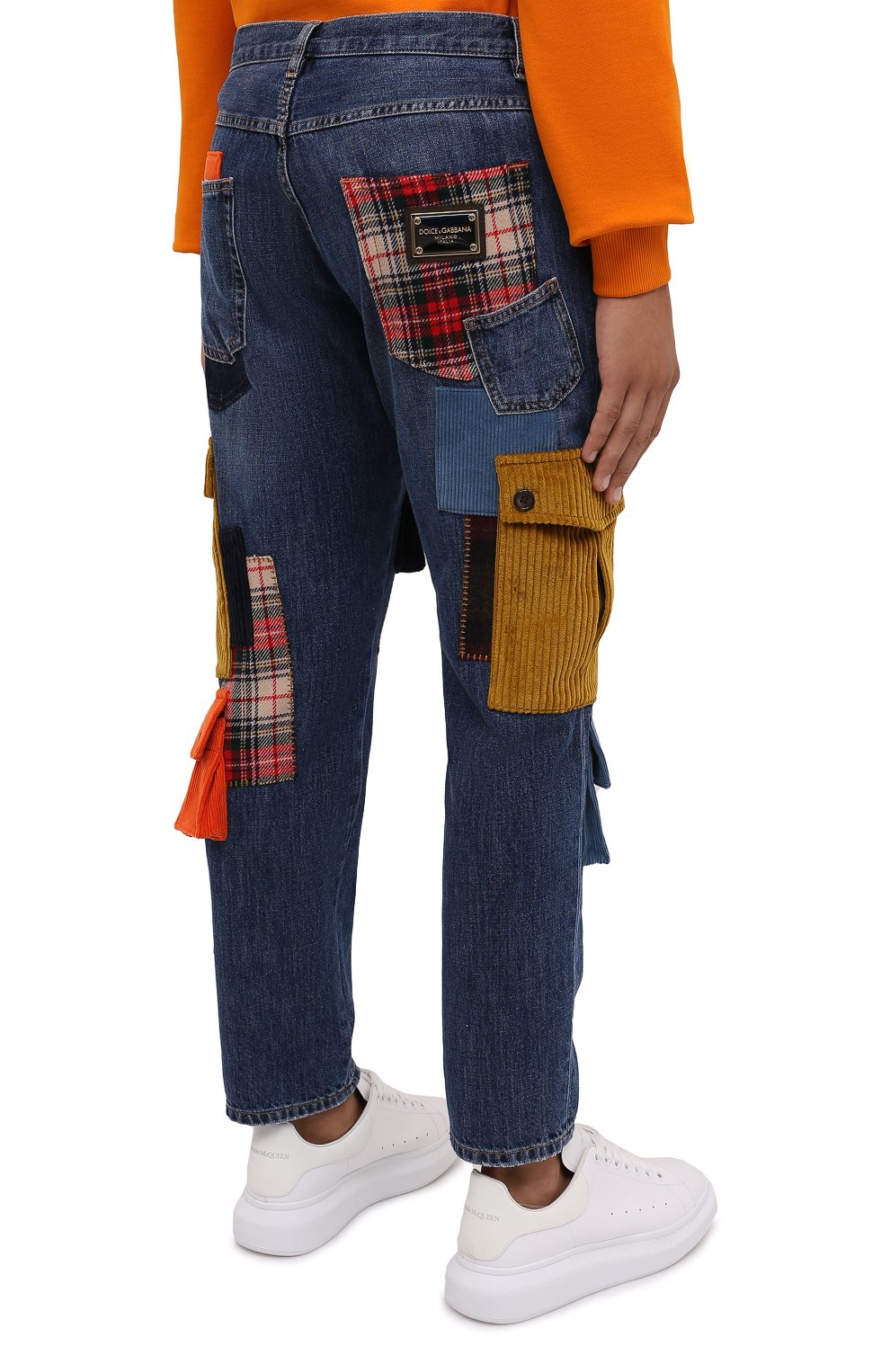 Джинсы DOLCE & GABBANA синего цвета по цене 165000 руб., арт. GWNJAD/G8EJ4, фото 4 Джинсы DOLCE & GABBANA, арт. GWNJAD/G8EJ4, фото 4