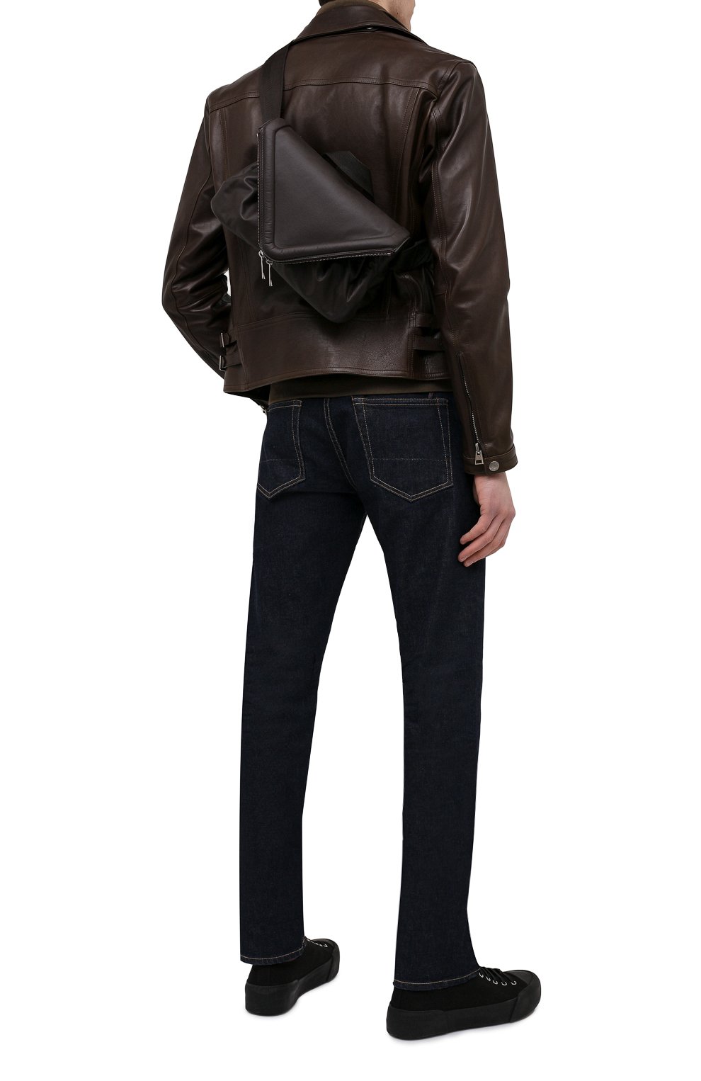 Кожаная поясная сумка beak BOTTEGA VENETA, арт. 659419/VA9VD, фото 2