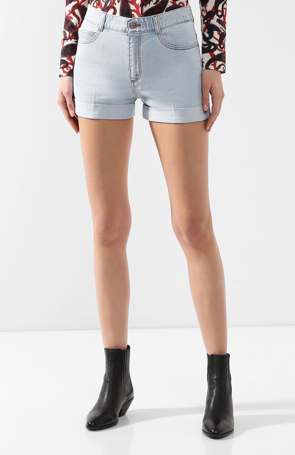 Джинсовые шорты STELLA MCCARTNEY, арт. 548557/SMH01, фото 3