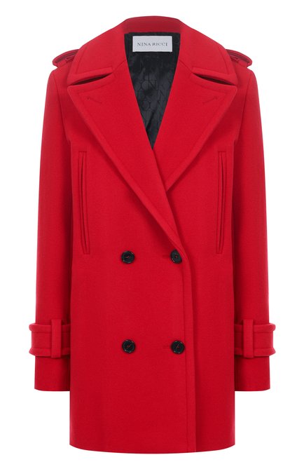 Женское полупальто из шерсти и шелка NINA RICCI, арт. 25ACMA013/WV0325