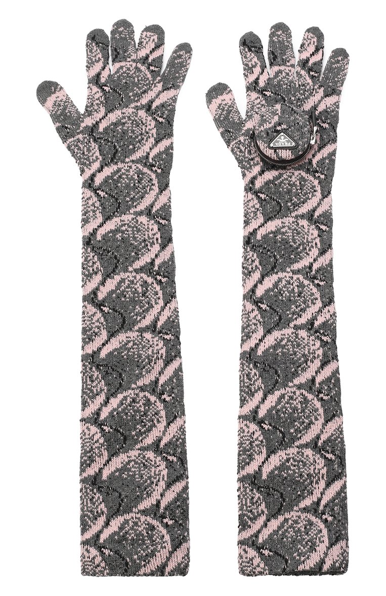 Шерстяные перчатки PRADA, арт. 27447-1ZPG-F0AK4, фото 2