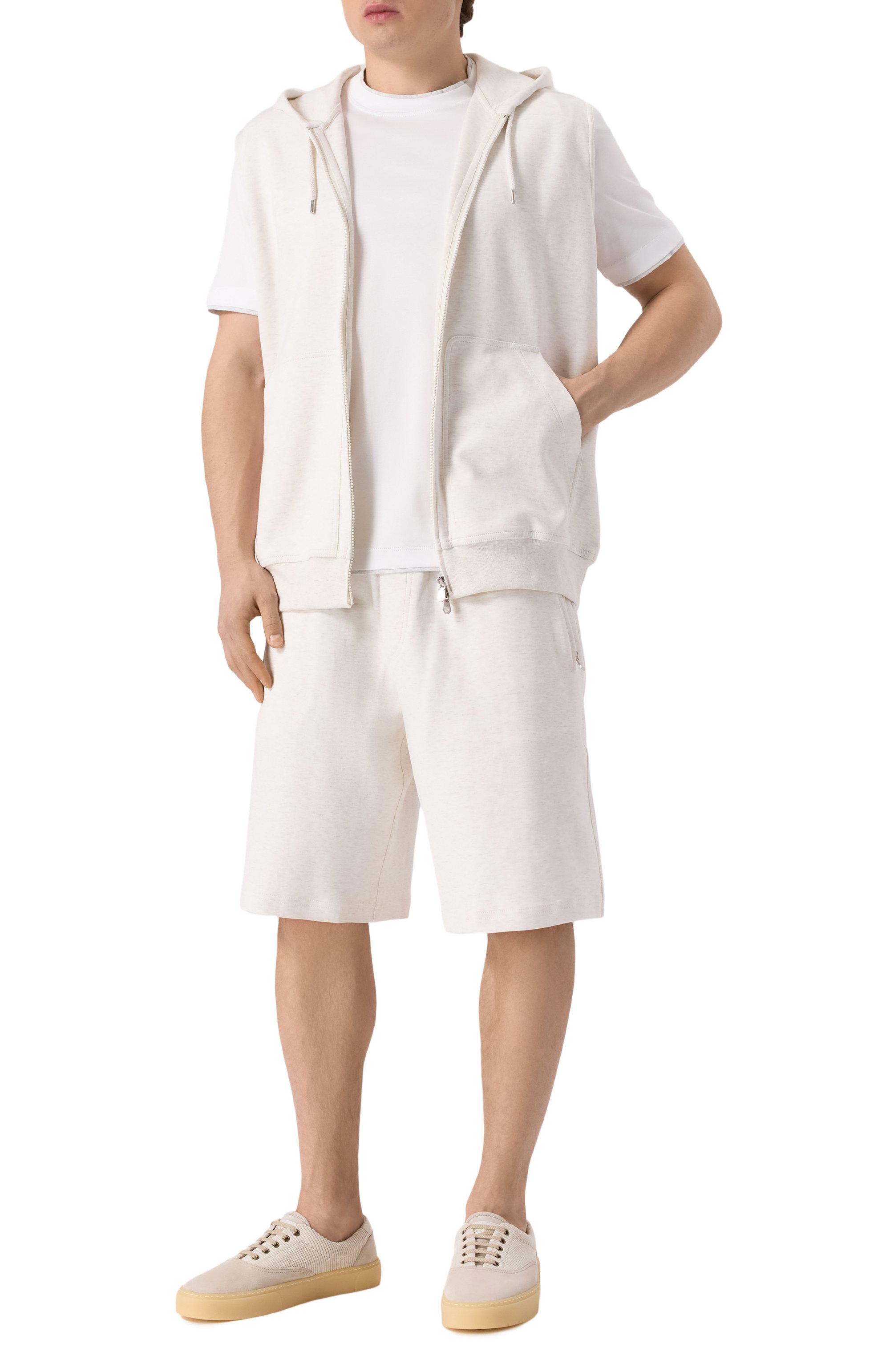 Комбинированные кеды BRUNELLO CUCINELLI, арт. MZULPB2339, фото 2