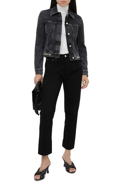 Джинсовая куртка STELLA MCCARTNEY серого цвета по цене 85150 руб., арт. 600260/S0H05, фото 2 Джинсовая куртка STELLA MCCARTNEY, арт. 600260/S0H05, фото 2