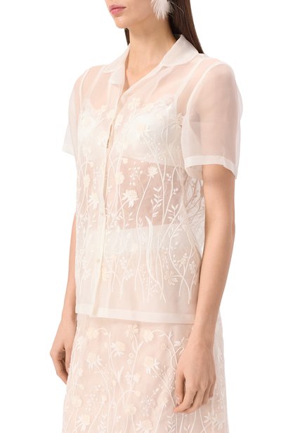 Шелковая блузка P.A.R.O.S.H., арт. D381232, фото 3