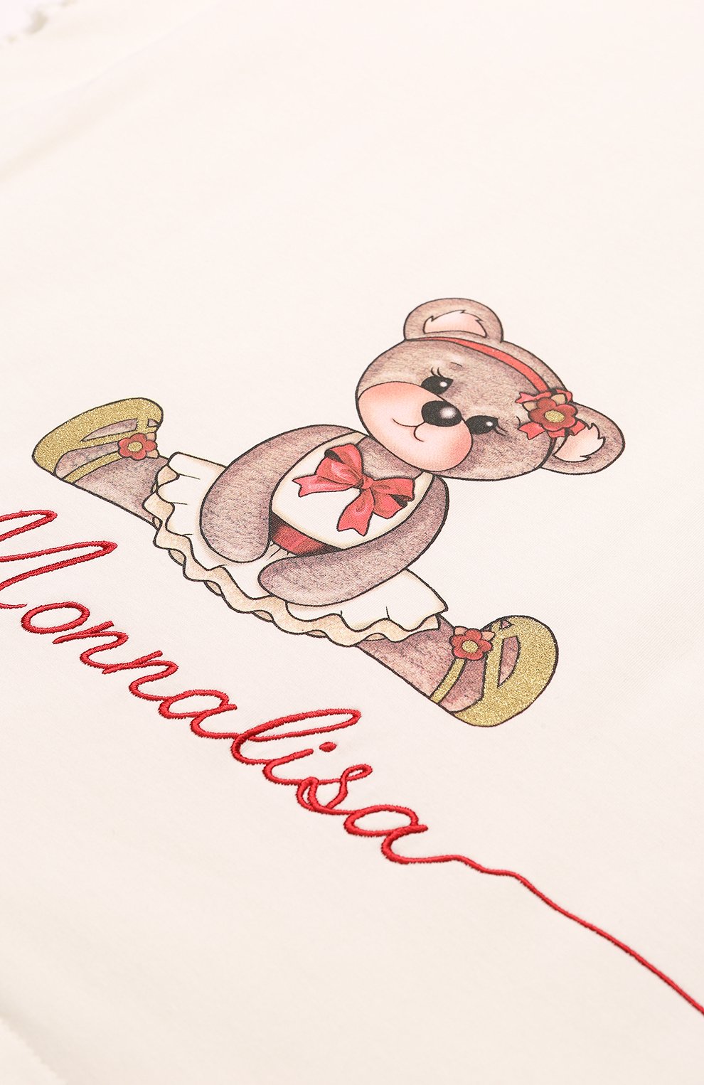 Одеяло с принтом и оборками MONNALISA, арт. 350000S8, фото 3