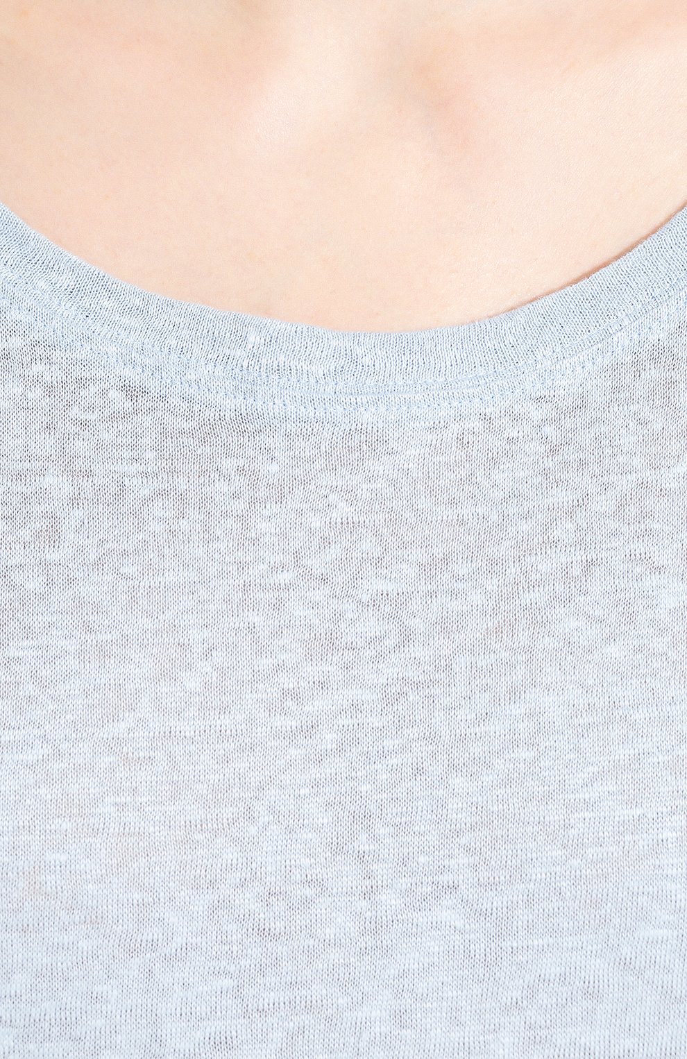 Льняная футболка ACNE STUDIOS, арт. AL0113/W, фото 5
