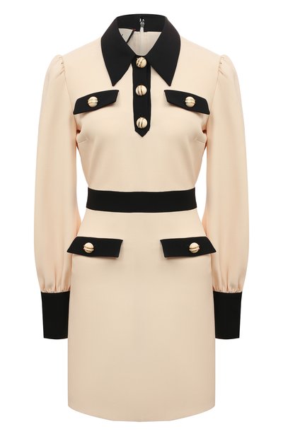Женское платье из шерсти и шелка GUCCI, арт. 595257 ZHM88