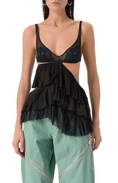 Топ из вискозы THE ATTICO, арт. 250WCI00017/MIX043AA, фото 3