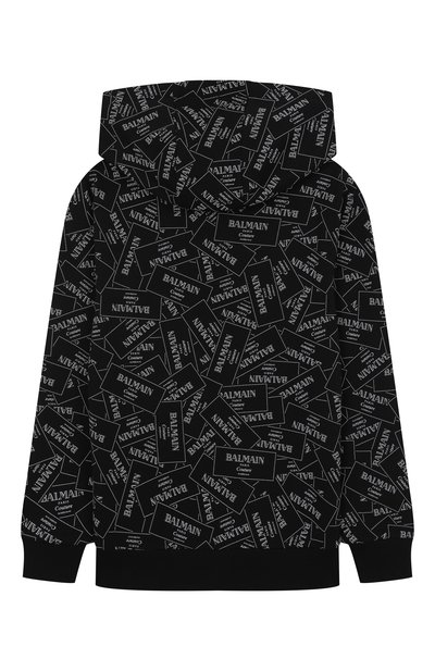 Хлопковое худи BALMAIN, арт. BX4P60, фото 2