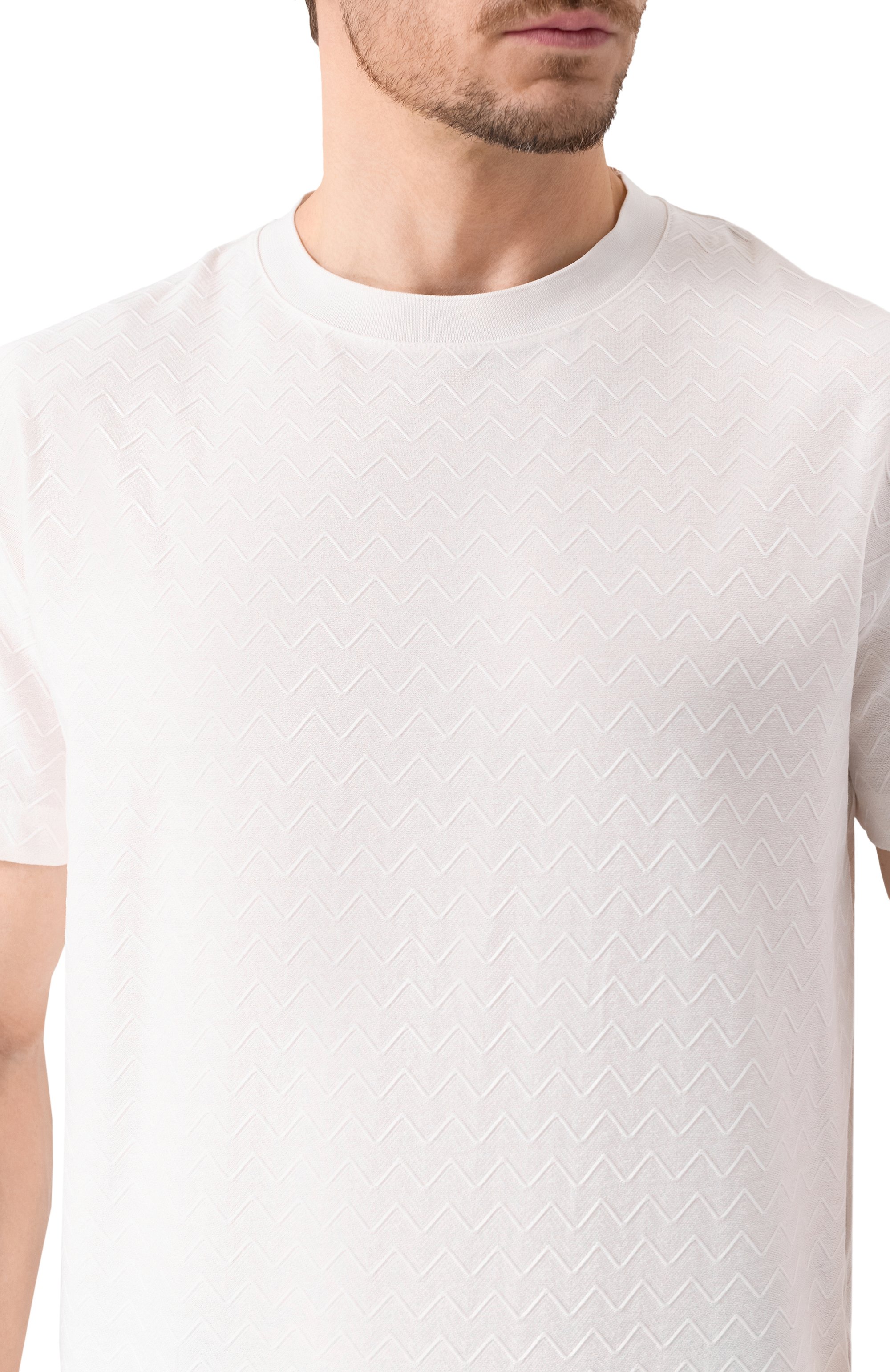 Хлопковая футболка MISSONI, арт. US25SL09/BJ00LJ, фото 5