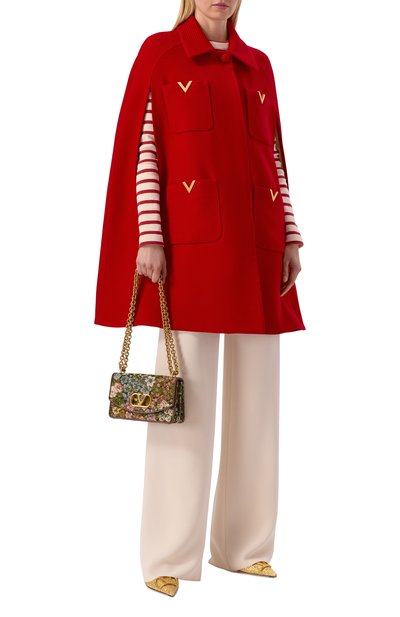 Шерстяной кейп VALENTINO, арт. 8B3CG4T5/5KJ, фото 2