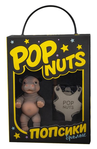 Игрушка бегемот pop nuts MAGIC MANUFACTORY, арт. PN-0001