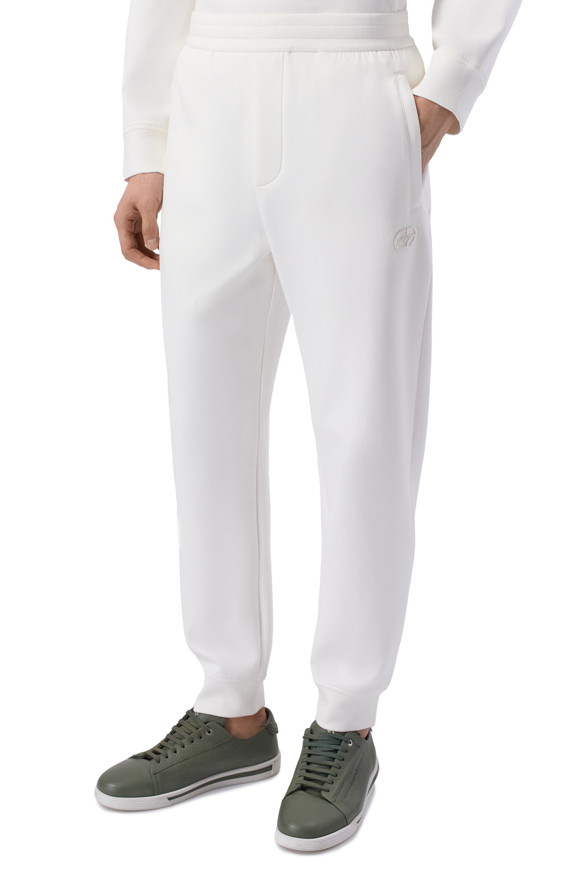 Хлопковые джоггеры EMPORIO ARMANI, арт. EM004539/AF10013, фото 3