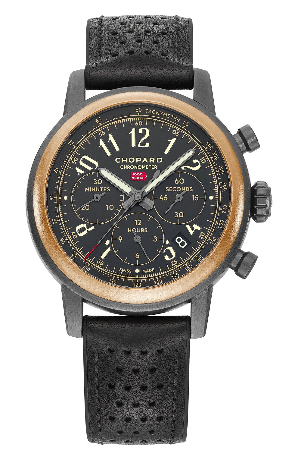Часы mille miglia chronograph rose gold dlc coated steel CHOPARD, арт. 168589-6002, фото 1