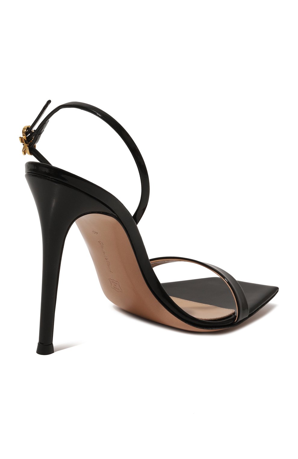 Кожаные босоножки stiletto 105 GIANVITO ROSSI, арт. G32088.15RIC.VERNER0, фото 5