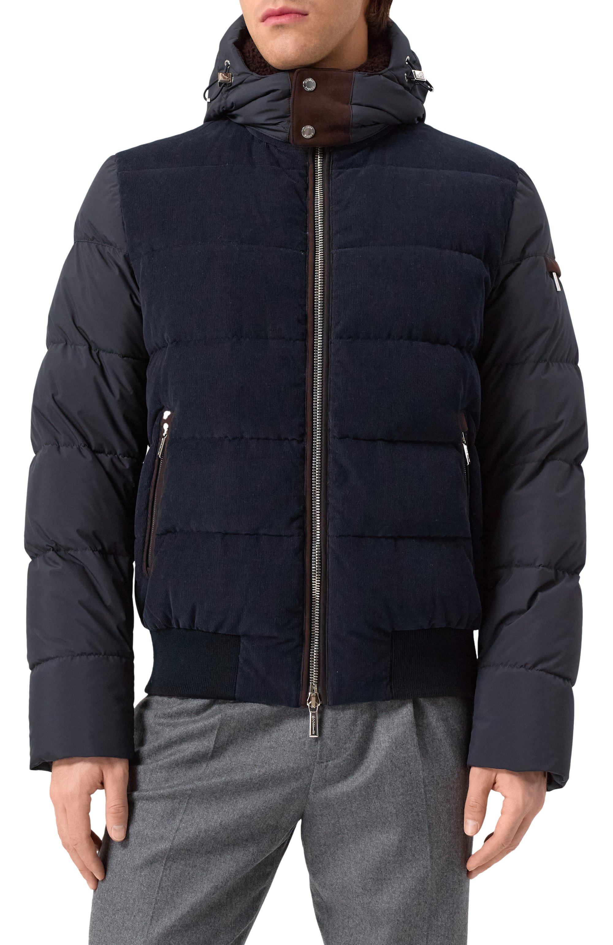 Бомбер wright-vt �с отделкой из овчины MOORER, арт. WRIGHT/VT, фото 3