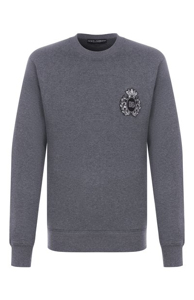 Мужской хлопковый свитшот DOLCE & GABBANA, арт. G9ABJZ/G7PJ7