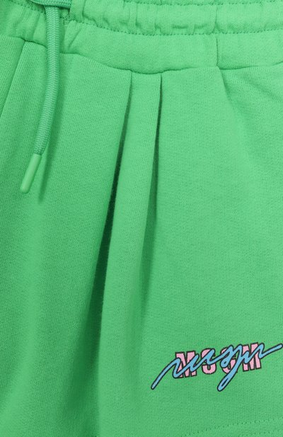 Хлопковые шорты MSGM KIDS, арт. S5MSJGSH093, фото 3