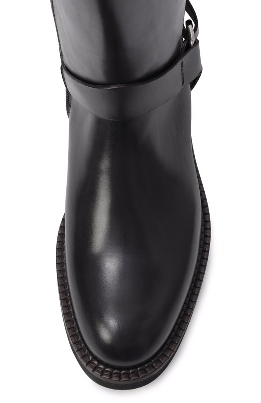 Кожаные ботинки Kiton D60802N0102702 Чёрный  D60802N0102702 Фото 6