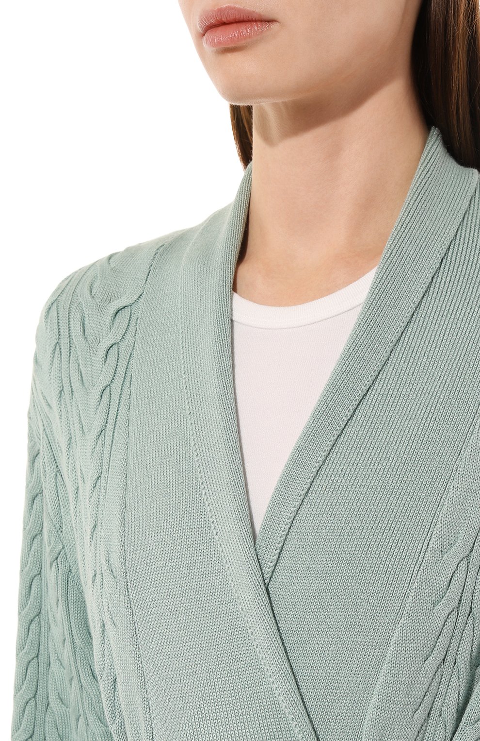 Кардиган из шелка и кашемира FREEAGE, арт. LW23.CR042.6030.502, фото 5