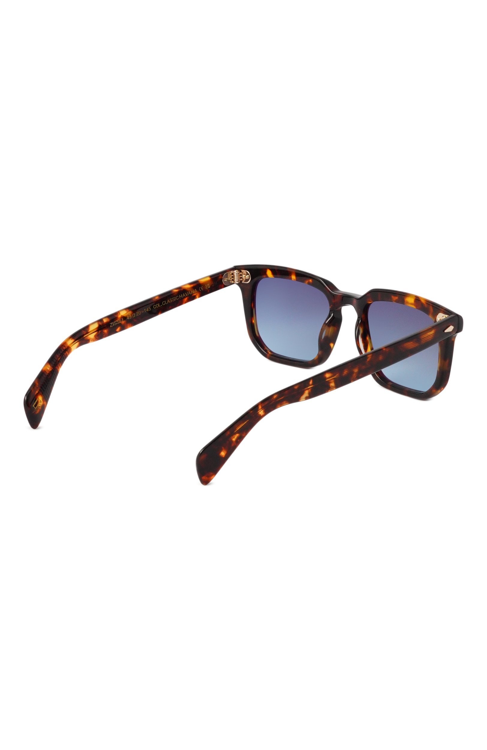 Солнцезащитные очки MOSCOT, арт. ZISSEL SUN CLASSIC HAVANA DENIM BLUE, фото 3