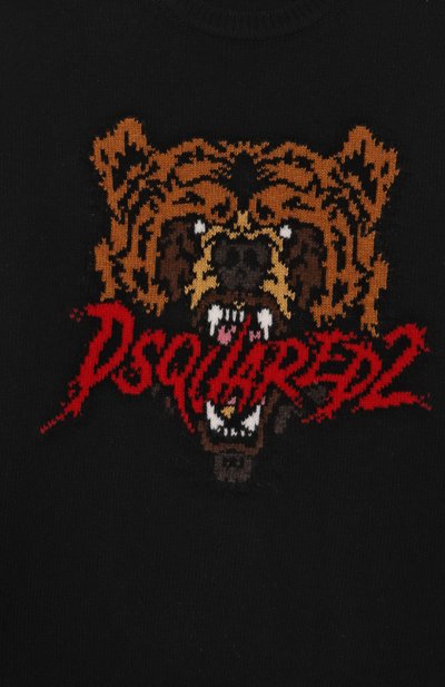 Пуловер из хлопка и шерсти DSQUARED2, арт. DQ3069/D0AFE, фото 3
