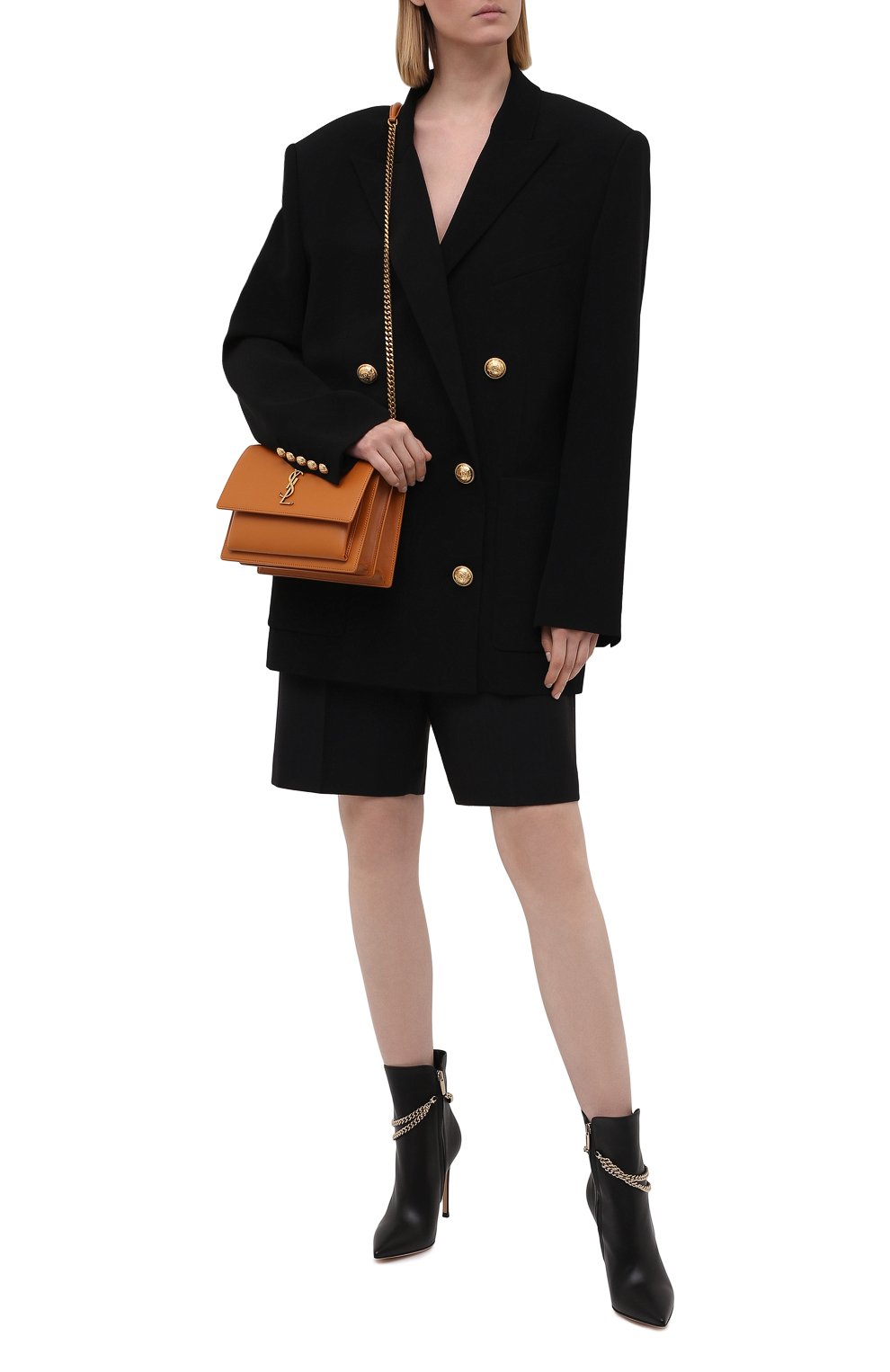 Кожаные ботильоны GIANVITO ROSSI, арт. G73212.15RIC.NAPNER0, фото 2