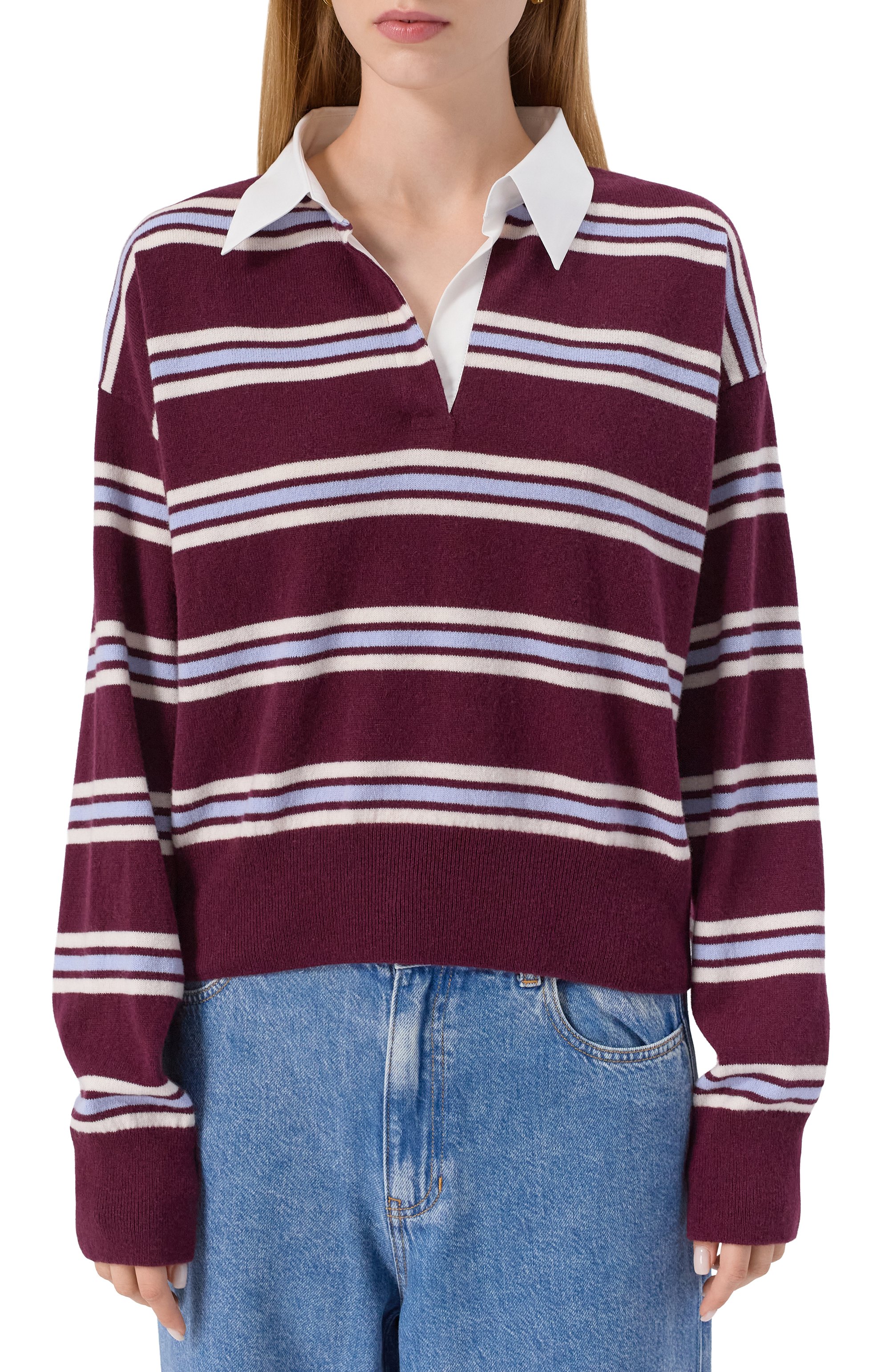 Поло из шерсти и кашемира MRZ, арт. FW25-0155, фото 3