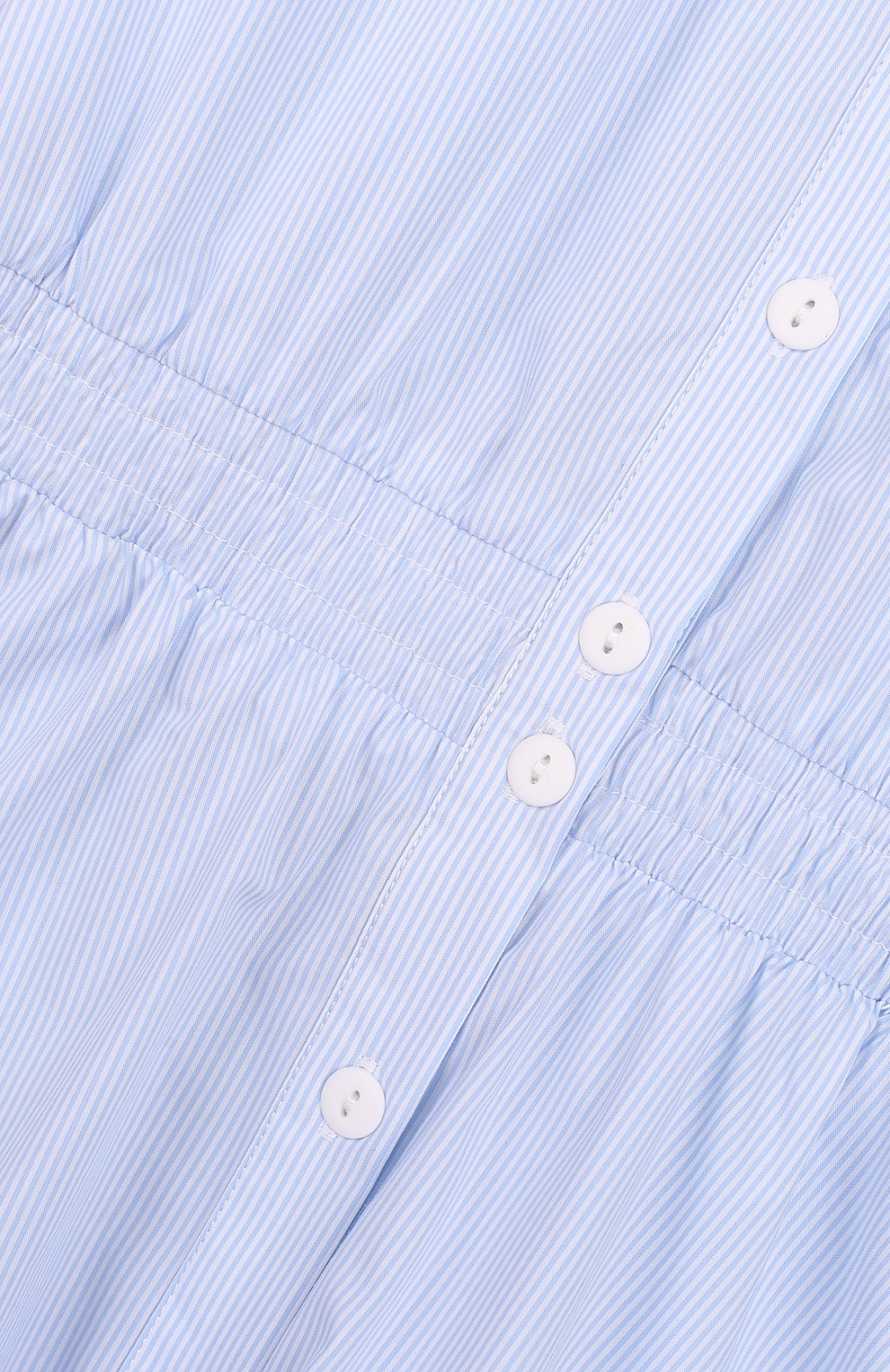 Хлопковое платье с эластичной вставкой на поясе и оборками DESIGNERS, REMIX GIRLS, арт. 13947, фото 3