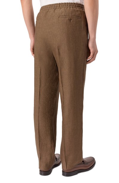 Льняные брюки CORNELIANI, арт. 274L27/2714159, фото 4