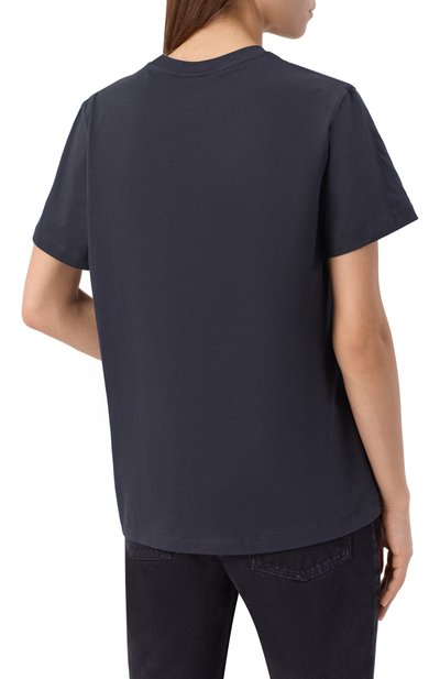 Хлопковая футболка GANNI, арт. A1050061, фото 4