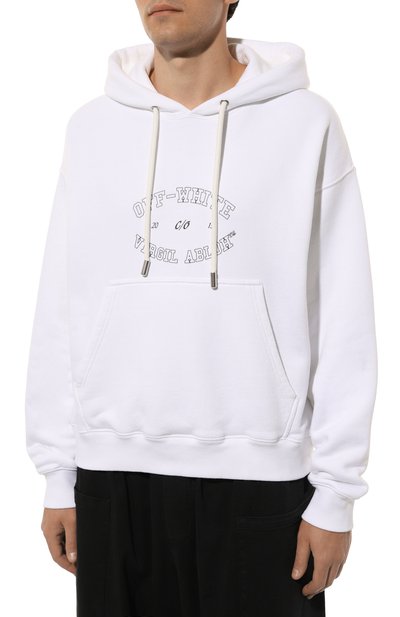 Хлопковое худи OFF-WHITE, арт. 0MBB085F24FLE00S, фото 3
